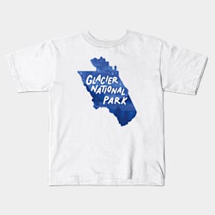 Glacier National Park Kids T-Shirt